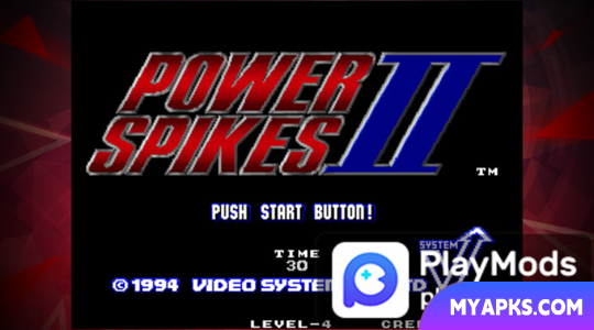 POWER SPIKES II ACA NEOGEO