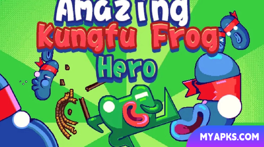 Amazing Kungfu Frog Hero