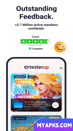 testerup - earn money