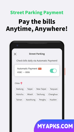Chemaji - Navegação de preços de gás, taxas de estacionamento e pagamento móvel