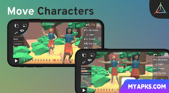 Prisma3D - Modeling Animation