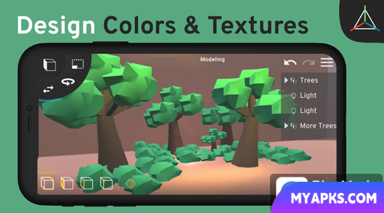 Prisma3D - Modeling Animation