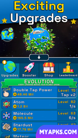Planet Evolution: Idle Clicker