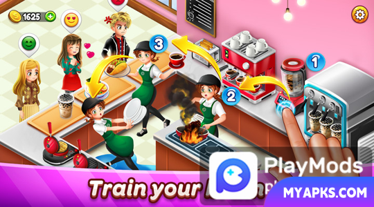 Cafe Panic: Cooking game