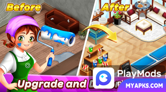 Cafe Panic: Cooking game