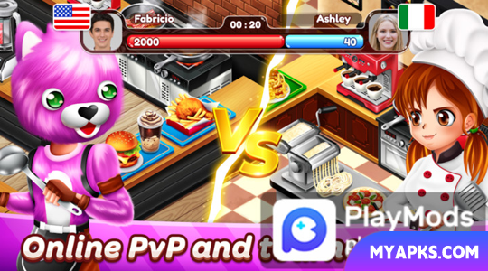 Cafe Panic: Cooking game