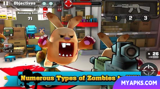 Action of Mayday: Zombie World