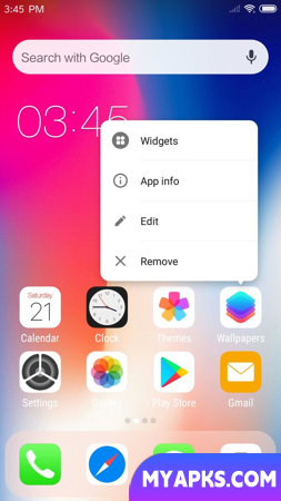 Área de trabalho iLauncher: área de trabalho com tema IOS13 fácil de usar
