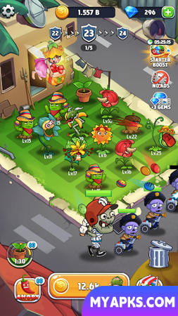 Merge Plants – Monster Defense