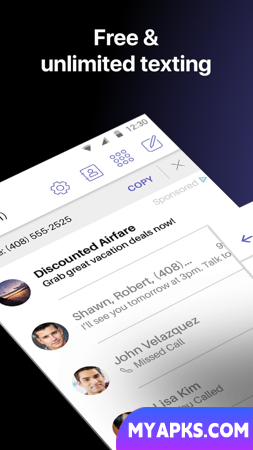 Text Free: WiFi Calling App