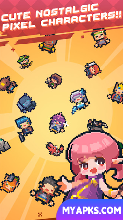 Guidus: RPG de pixel para um jogador