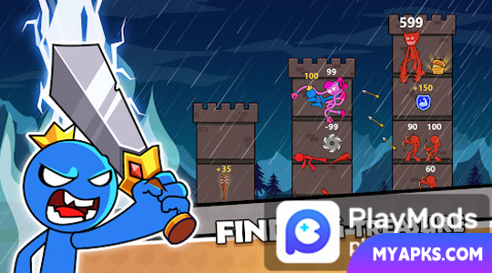 Stick Tower Hero War