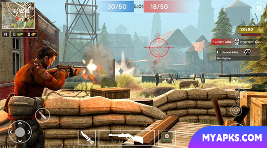 Atirador de Combate Segunda Guerra Mundial | Jogos de Guerra