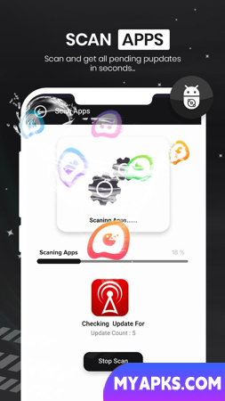 Software de atualização de celular