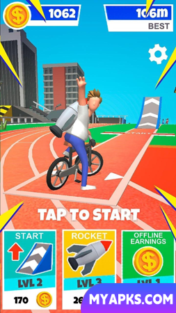 Bike Jumping - Torne-se um piloto louco de BMX!