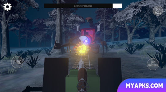 Scary Spider Train Survival 1