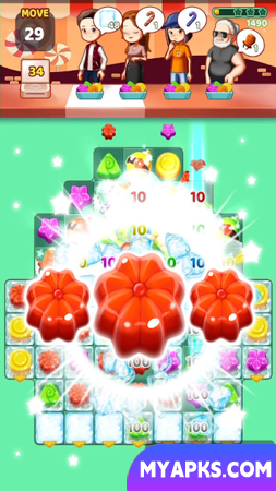 Sweet Jelly Puzzle(Match 3)