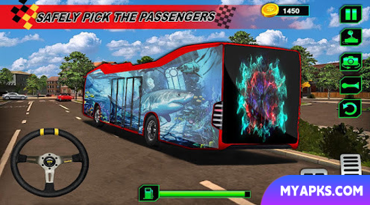 LCD Future Bus Driving Simulator: Bus Games 2019