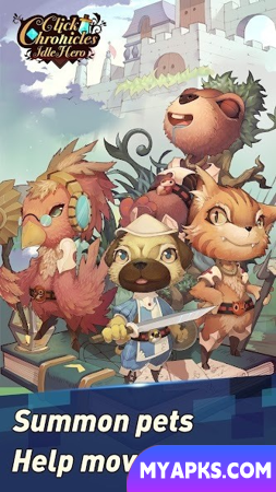 Click Legend: Expedição de aventura de heróis ociosos