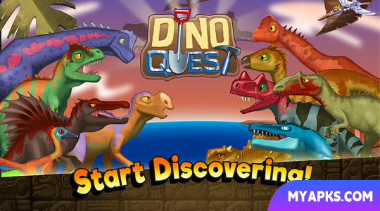 Dino Quest: Dig Dinosaur Game