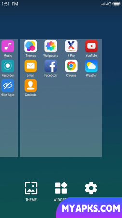 X Launcher: With OS13 Theme