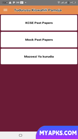 KCSE Made Familiar Kiswahili
