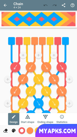 Friendship bracelet designer