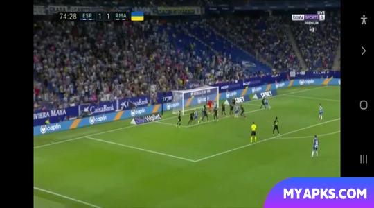 Transmissão ao vivo de partidas sem interrupção