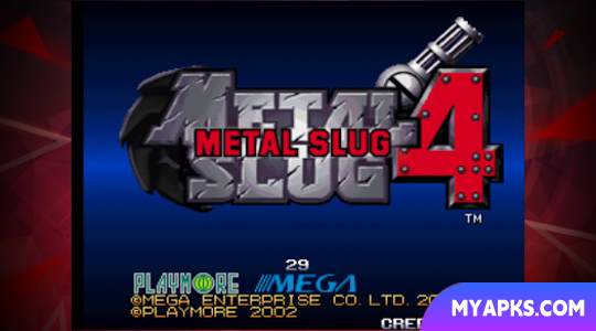 METAL SLUG 4 ACA NEOGEO
