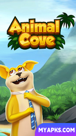 Animal Cove: Solve Puzzles & Design Your Island