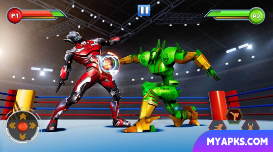 Jogo de luta de robôs reais - Batalha de anéis de robôs