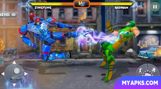 Jogo de luta de robôs reais - Batalha de anéis de robôs