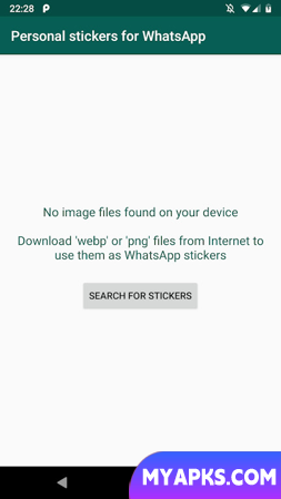 Personal stickers for WhatsApp