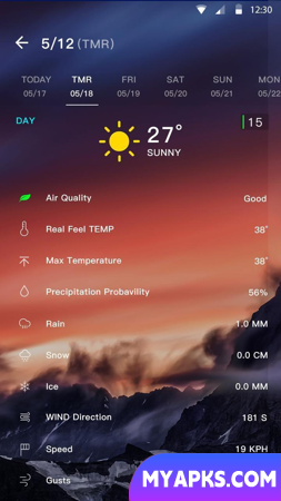 Previsão do tempo e alertas de clima severo