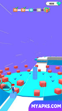 Cube Runner 3D - Running games