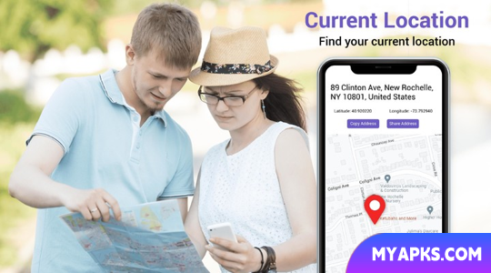 Navegação no mapa GPS: direções