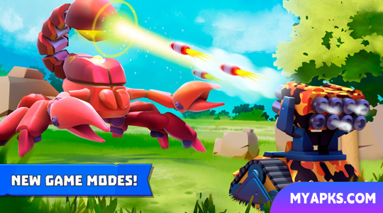 Tank Battle - batalha multijogador online em tempo real