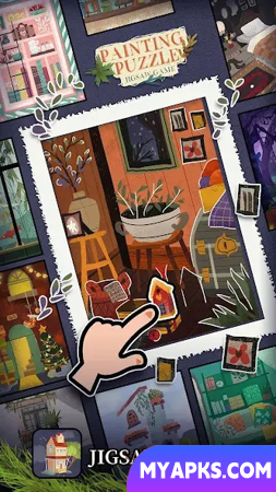 Painting puzzle : Jigsaw game