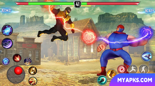 Superhero Kungfu Fighting Game