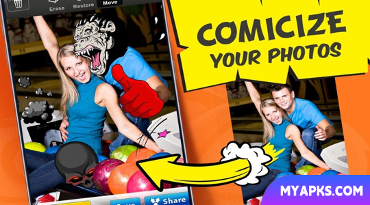 Photo Comics – Super Stickers