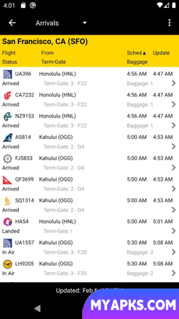 FlightView: Free Flight Tracker – Plane Finder