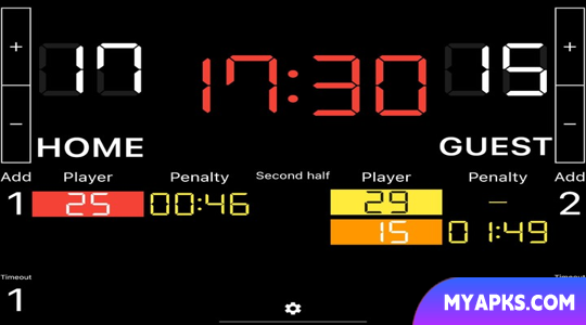 Handball Scoreboard