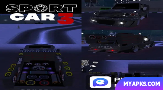 Sport car 3 : Taxi & Police - drive simulator