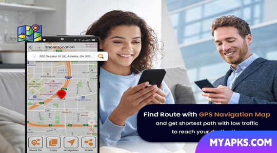 Live Satellite View - GPS Navigation & Earth Map