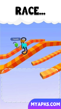 Desenhe uma perna para correr - Draw Climber