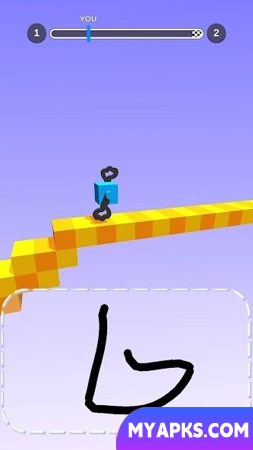 Desenhe uma perna para correr - Draw Climber