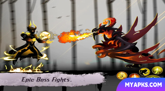 Shadow Warriors: jogo de luta Stickman Warriors