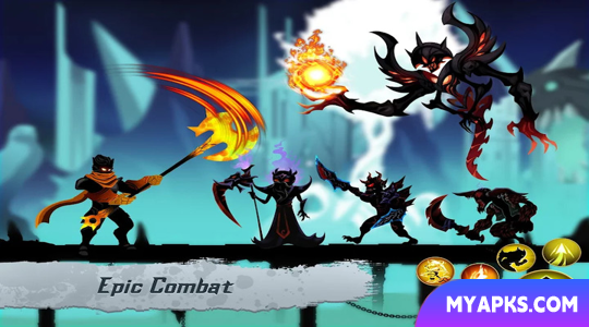 Shadow Warriors: jogo de luta Stickman Warriors