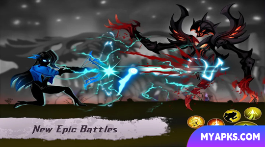 Shadow Warriors: jogo de luta Stickman Warriors