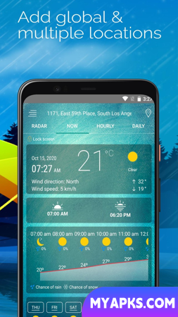 Radar Meteorológico — Tempo e Widget